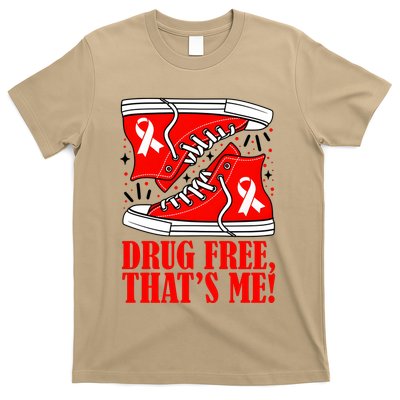 Red Ribbon Week Say No To Drugs Drugs Free Anti Drugs T-Shirt
