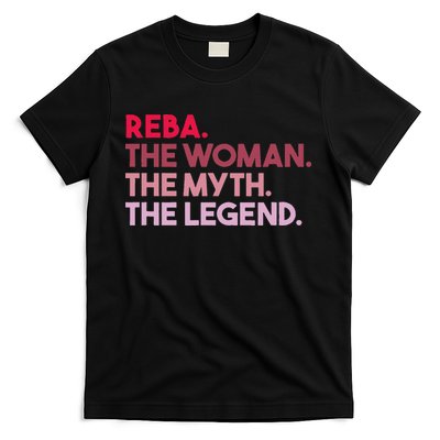 Reba The Woman The Myth The Legend Personalized Reba T-Shirt