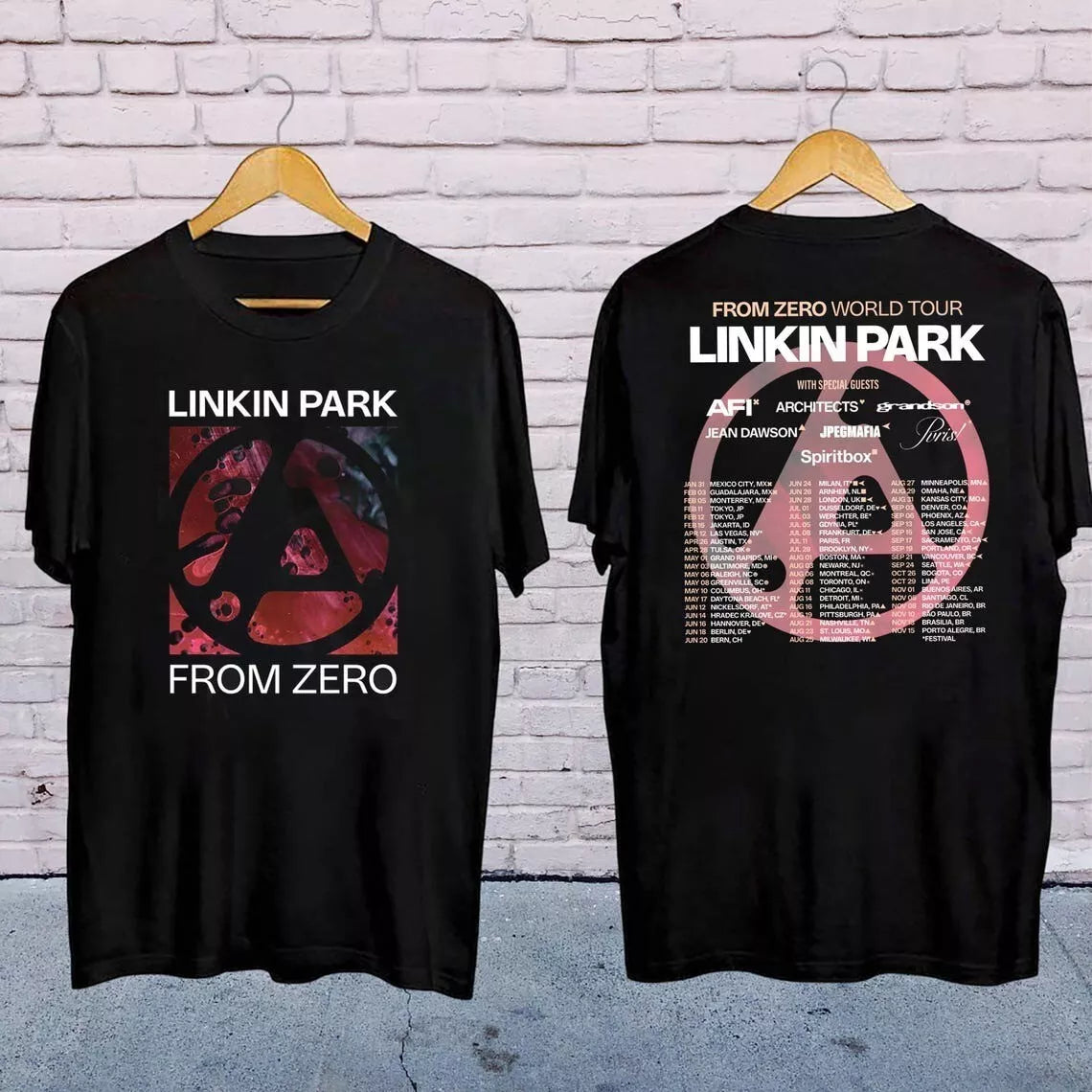 Linkin-Park From Zero World Tour 2025 Unisex Shirt