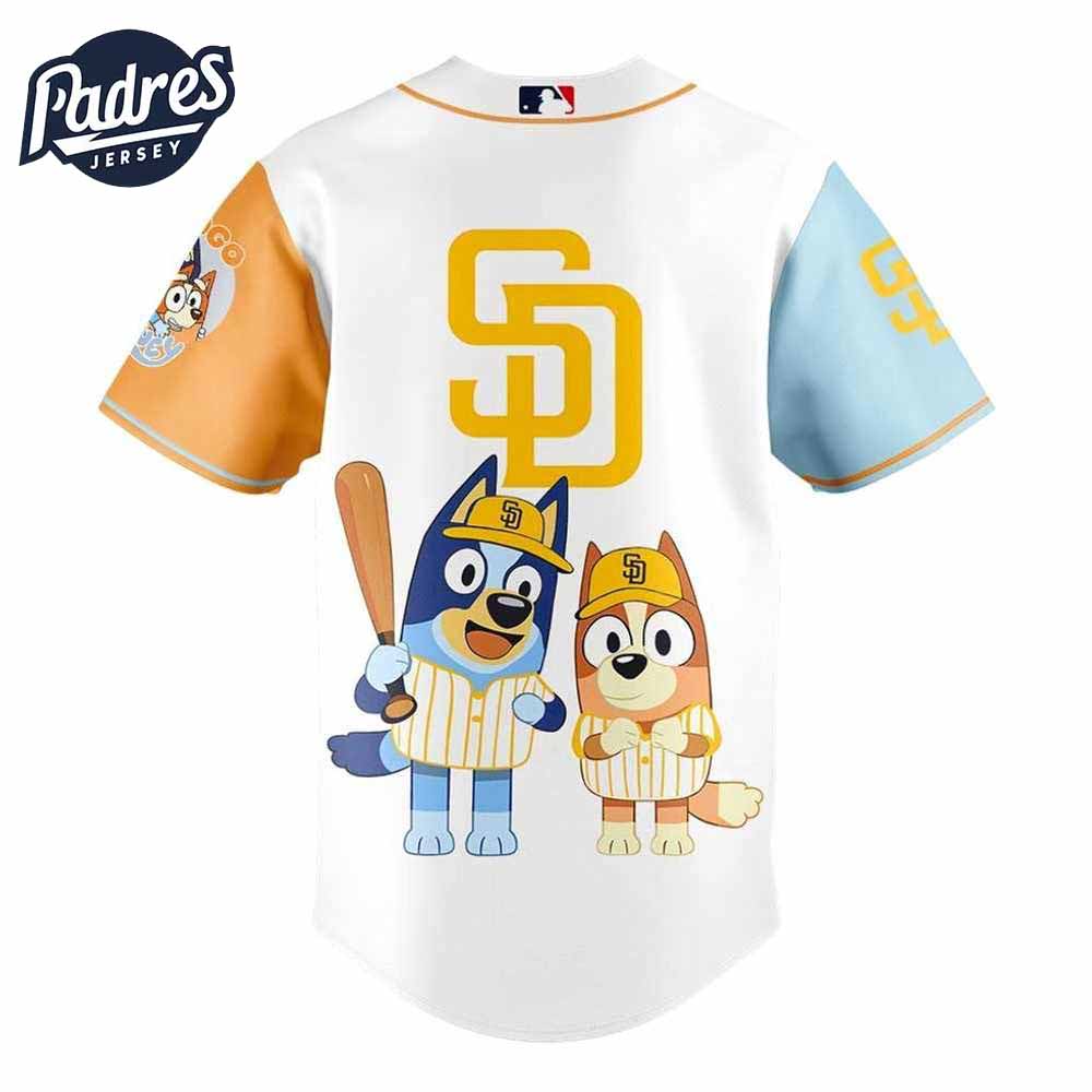 San Diego Padres X Bluey And Bingo Hot 2025 Jersey - Padres Jersey Oasis: Elevate Your Baseball Style Game