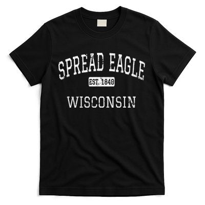 Spread Eagle Wisconsin WI Vintage T-Shirt