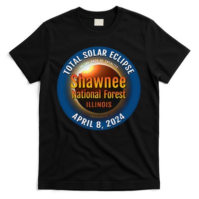 Shawnee Forest Illinois IL Total Solar Eclipse 2024 T-Shirt