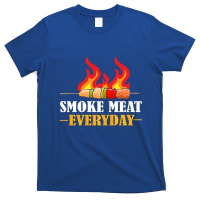 Smoke Meat Everyday Barbecue Cheese Salt Pepper Great Gift T-Shirt