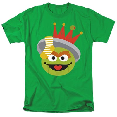 Sesame Street/christmas Nutcracker Oscar The Grouch T-Shirt