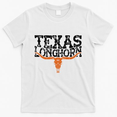 Texas 1845 Vintage Longhorn Cowboy And Rodeo Fan T-Shirt