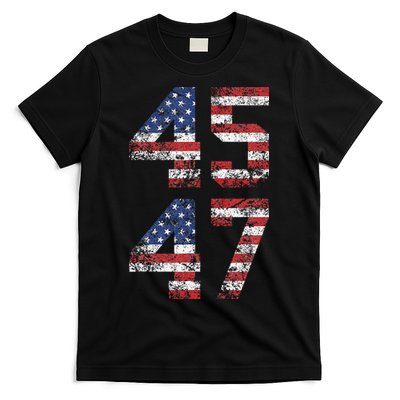Trump 2024 Vintage Classic Fit Crew Neck Black Adult T-Shirt