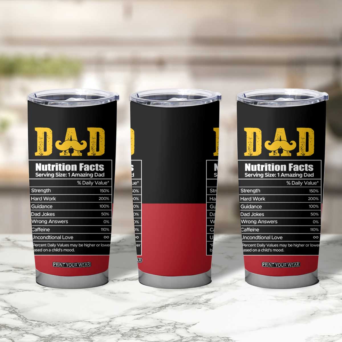Christmas Gifts for Dad Tumbler Cup Father's Day Christmas Present from Daughter Son TB10
