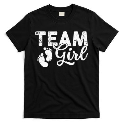 Team Gender Reveal Party Team Pink Baby Announcement T-Shirt