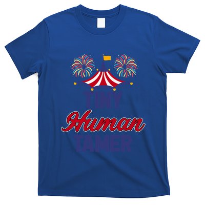 Tiny Hu Tamer Circus Carnival Ring Master Teacher Parent Gift T-Shirt