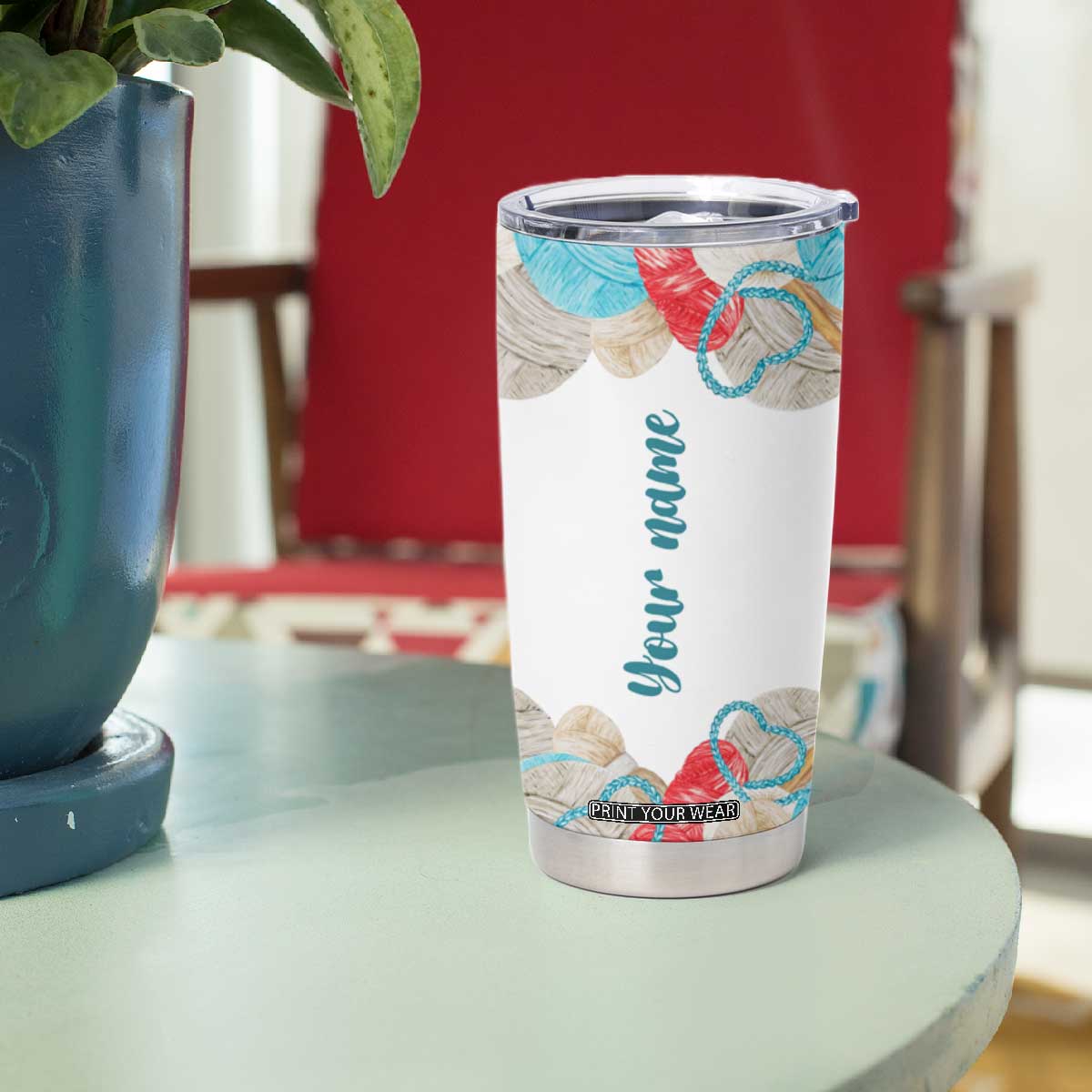 Crochet Lover Tumbler Cup Personalized TS04