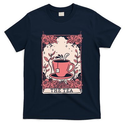 The Tea Drinker Tarot Card Reading Occult T-Shirt