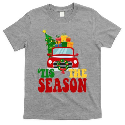 Tis The Season Jolly Christmas Truck T-Shirt