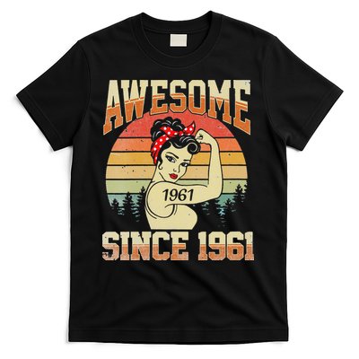 Vintage 1961 Made in 1961 62nd Birthday 62 Years Old Gift T-Shirt