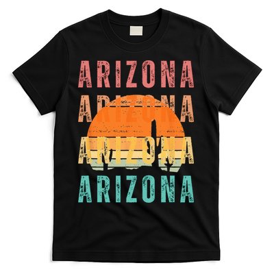 Vintage Arizona Arizona Arizona Arizona Sunset T-Shirt