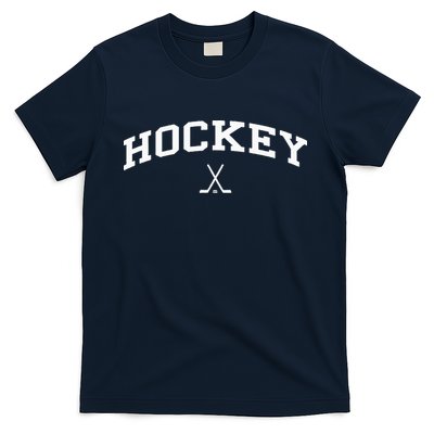 Vintage Distressed Design That Says Hockey T-Shirt