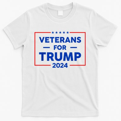 Veterans For Trump 2024 T-Shirt