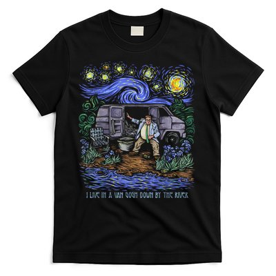 Van Gogh Down By The River T-Shirt