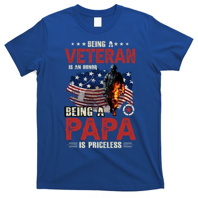 Veteran Papa Great Gift T-Shirt