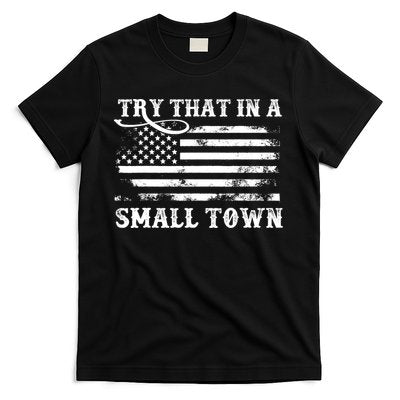 Vintage Cowboy Flag USA T-Shirt