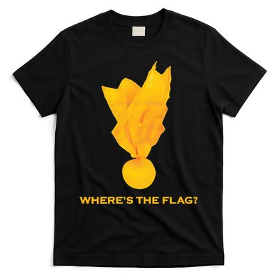 Wheres The Flag Football Penalty Flag T-Shirt