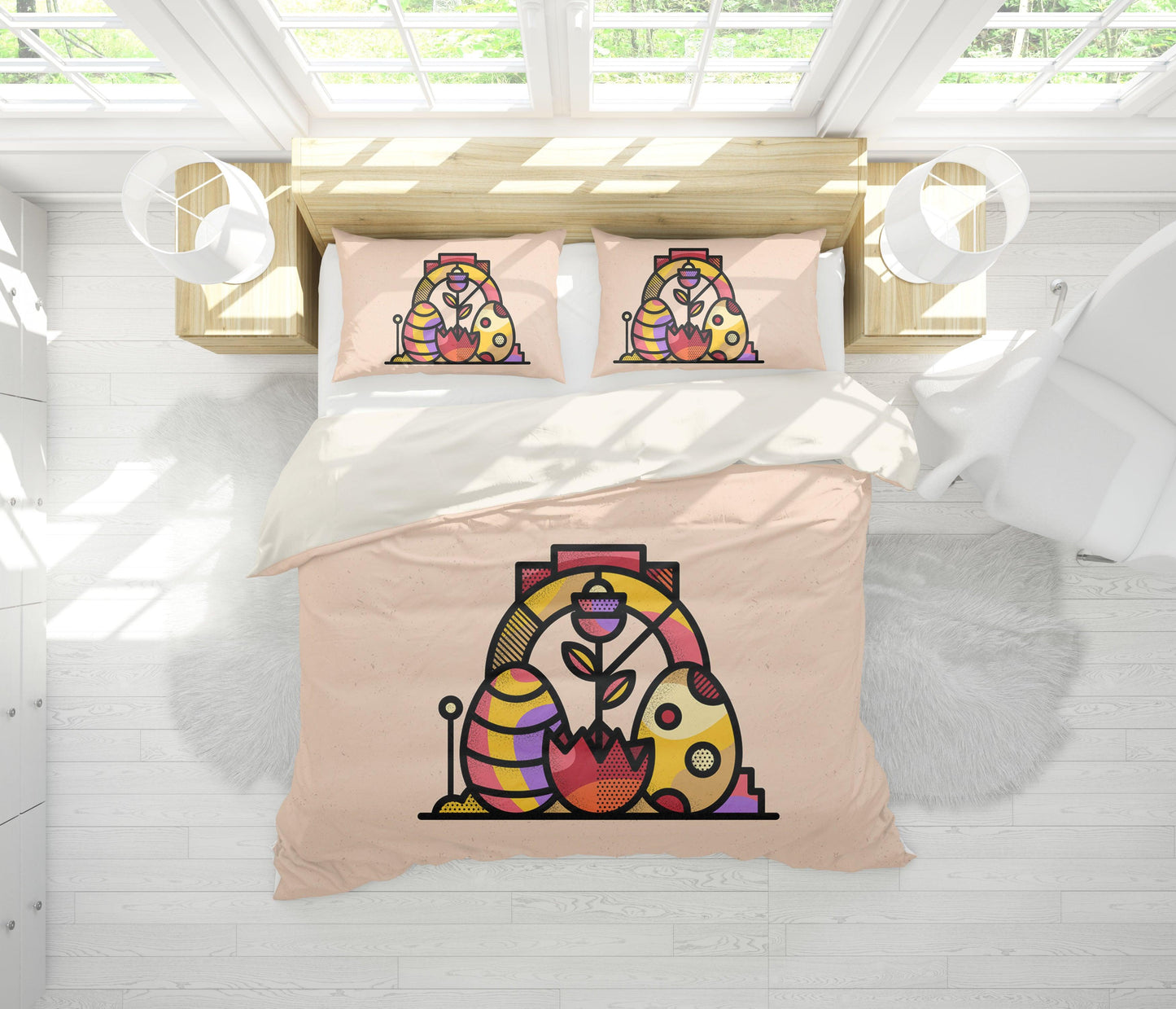 3D Cartoon Pattern Quilt Cover Set Bedding Set Pillowcases 97