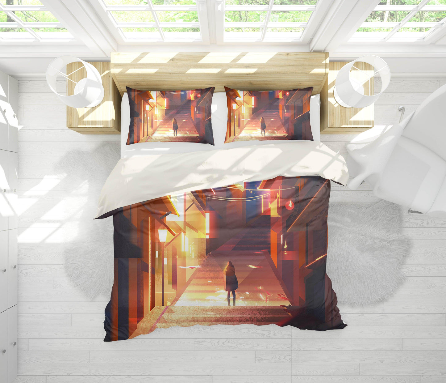 3D Cartoon Pattern Quilt Cover Set Bedding Set Pillowcases 134