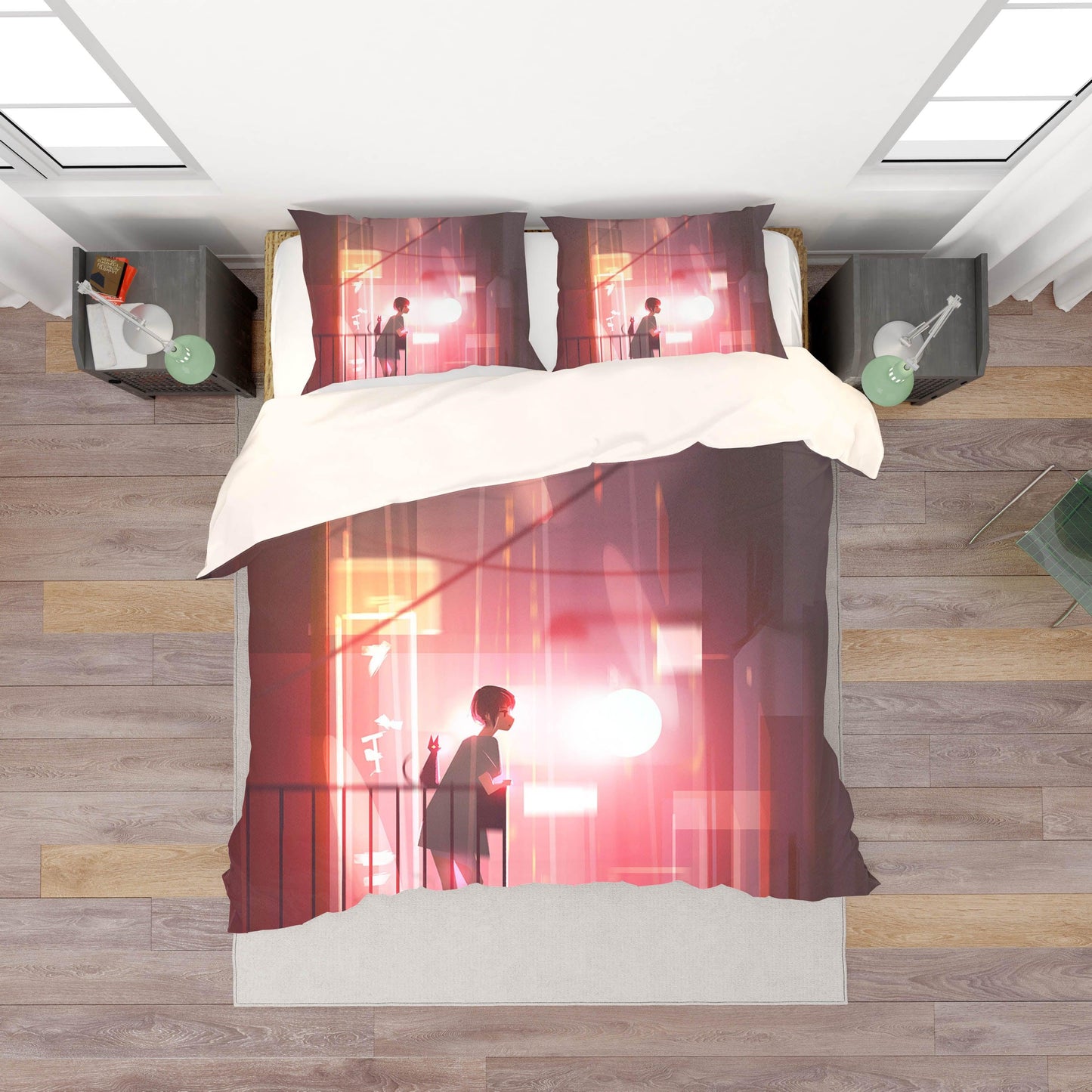 3D Cartoon Boy Quilt Cover Set Bedding Set Pillowcases 143