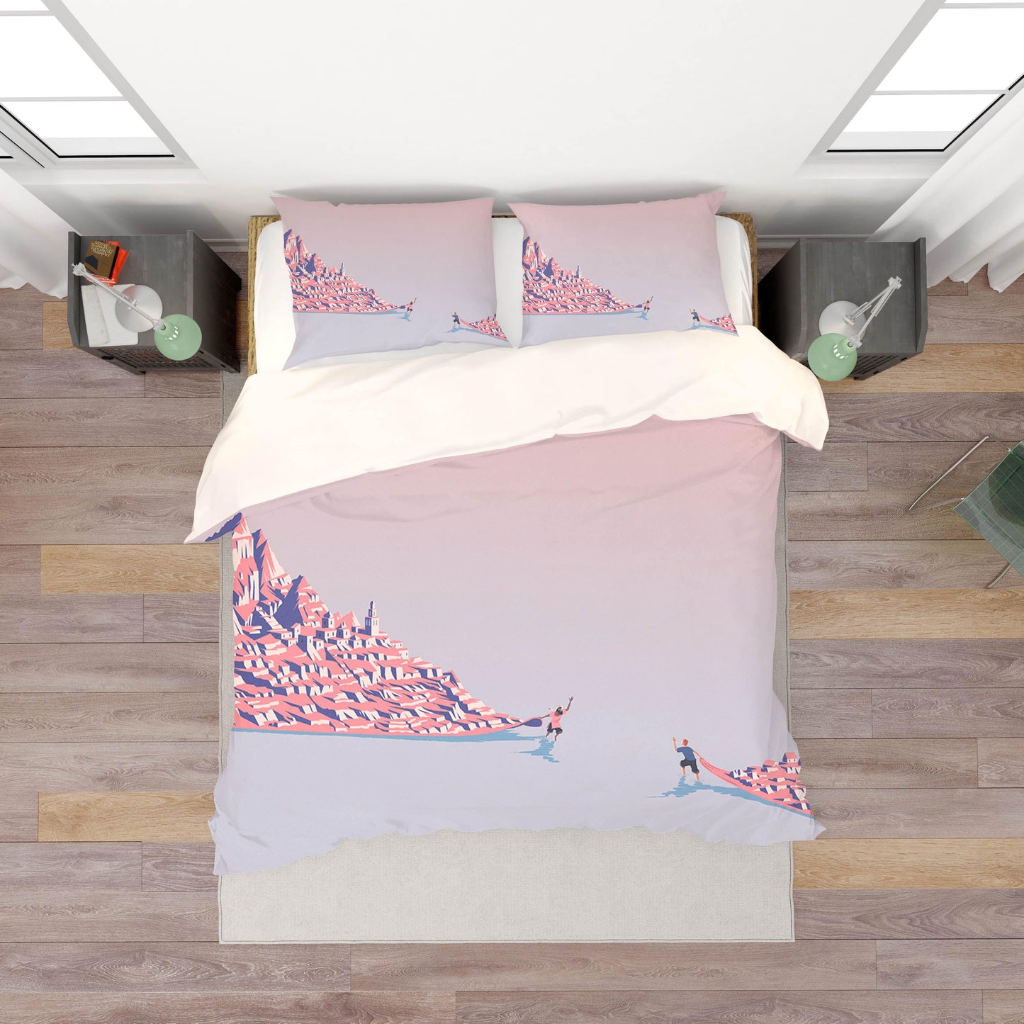 3D Cartoon Pattern Quilt Cover Set Bedding Set Pillowcases 196