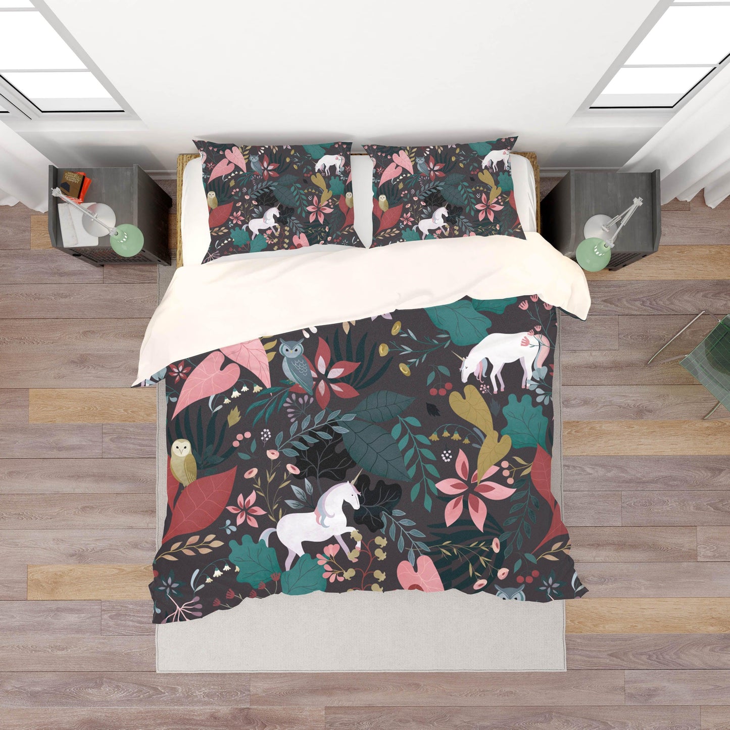 3D Cartoon Flower Animal Quilt Cover Set Bedding Set Pillowcases 149