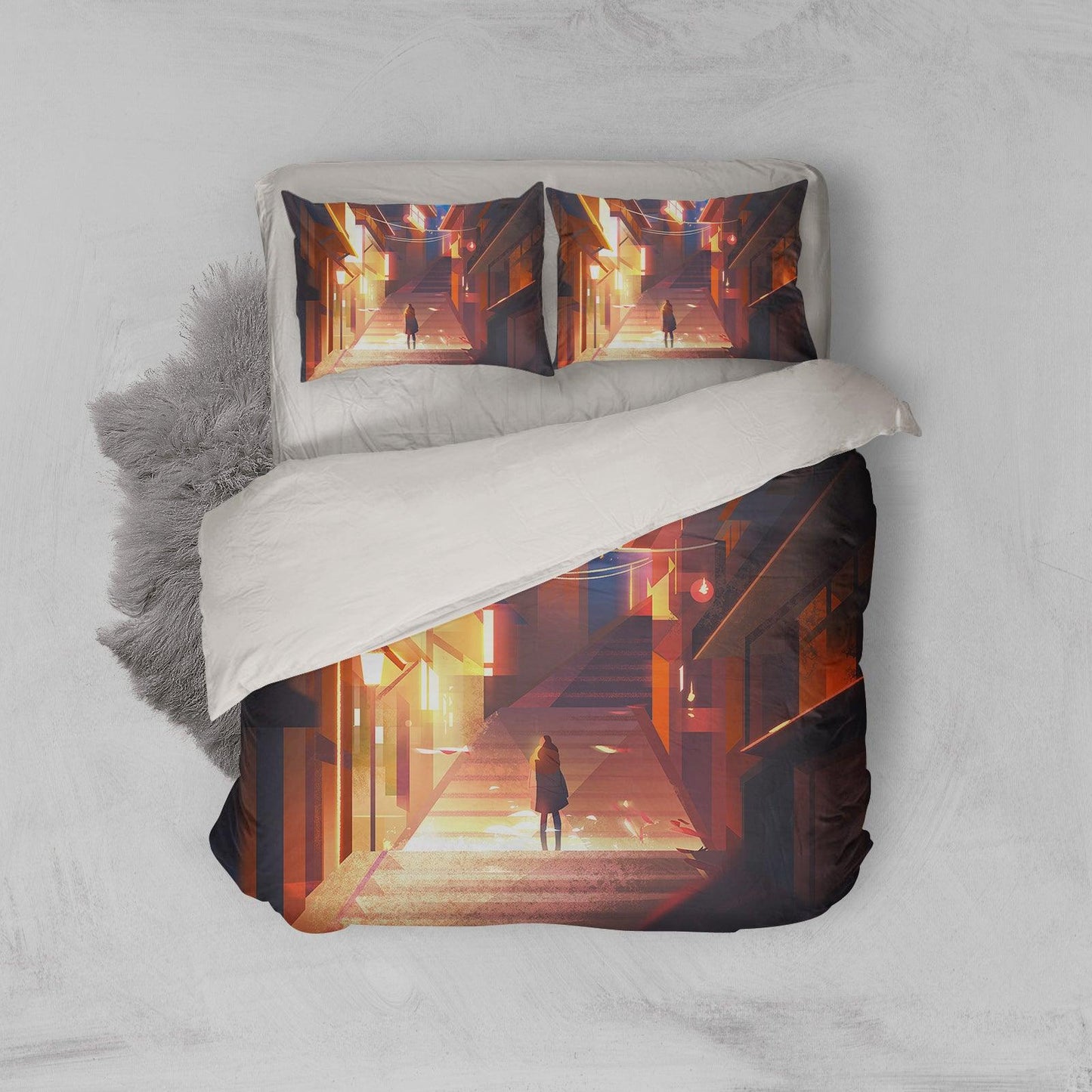 3D Cartoon Pattern Quilt Cover Set Bedding Set Pillowcases 134