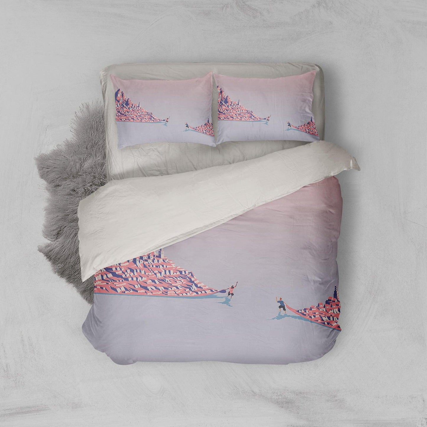 3D Cartoon Pattern Quilt Cover Set Bedding Set Pillowcases 196