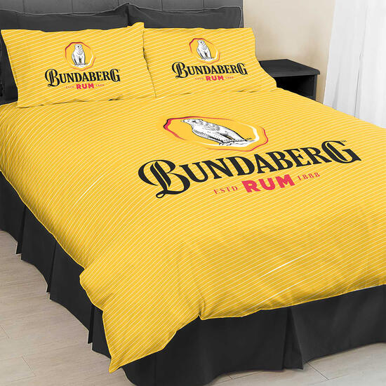 Bundaberg Rum Yellow Bedding Set