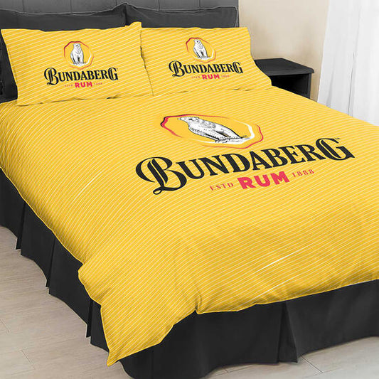 Bundaberg Rum Yellow Bedding Set