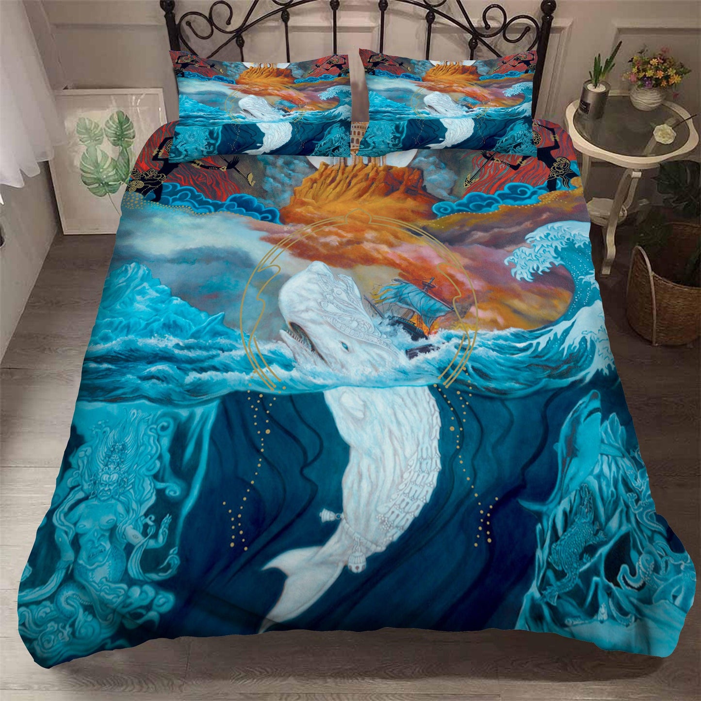 3D Abstract Myth Quilt Cover Set Bedding Set Pillowcases 43