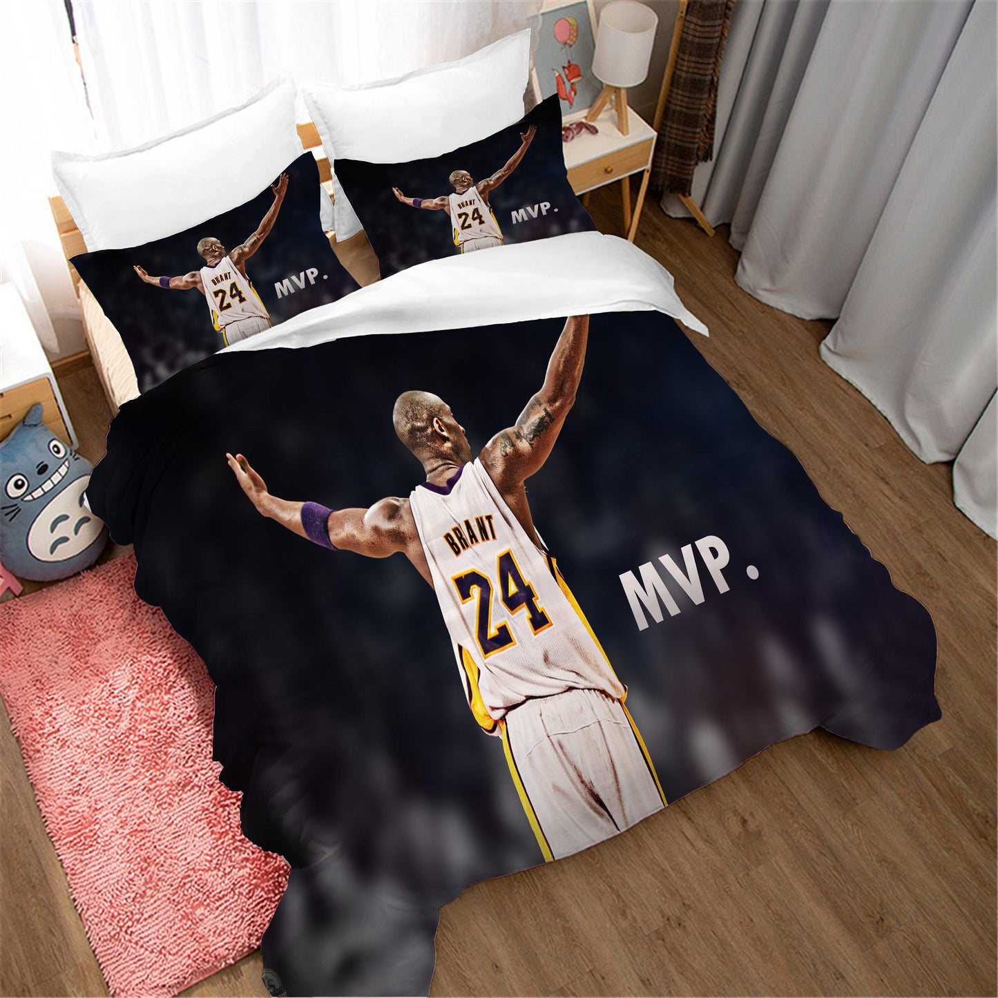 3D Basketball Star Quilt Cover Set Bedding Set Pillowcases 21