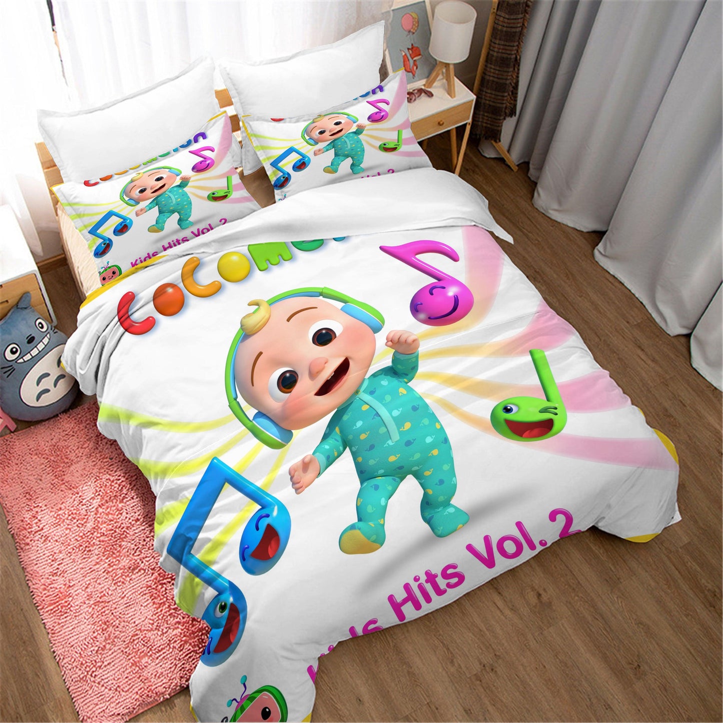 3D Cartoon Nursery Rhymes Pattern Quilt Cover Set Bedding Set Duvet Cover Pillowcases 57