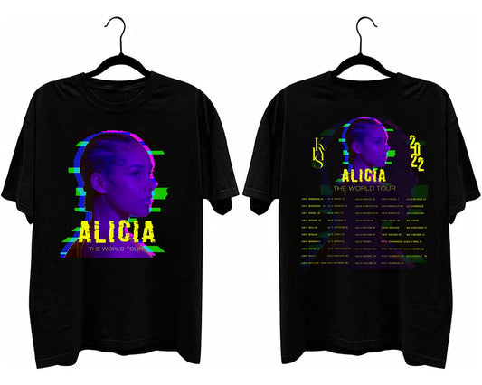 Alicia Keys The World Tour 2022 Tshirt