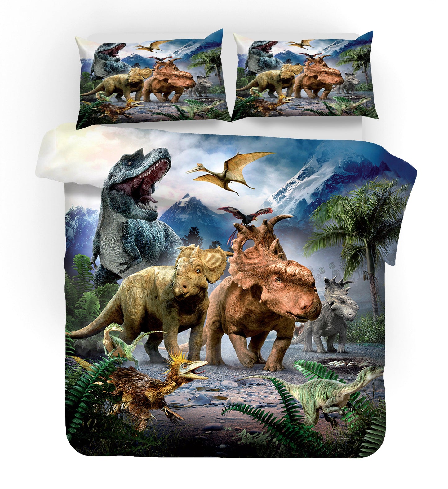 3D Animal Skeleton Jurassic Park Quilt Cover Set Bedding Set Duvet Cover Pillowcases 13