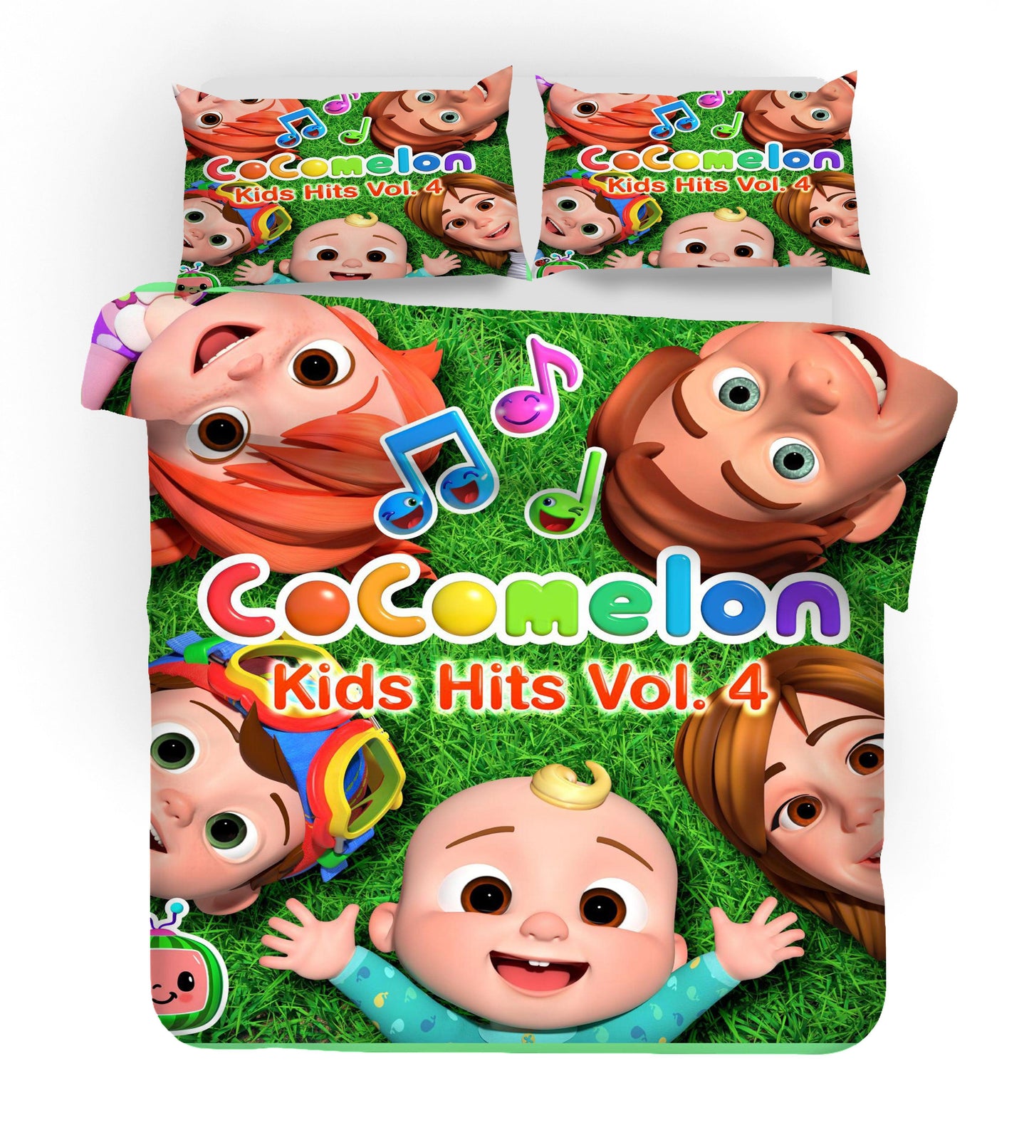 3D Cartoon Nursery Rhymes Pattern Quilt Cover Set Bedding Set Duvet Cover Pillowcases 58