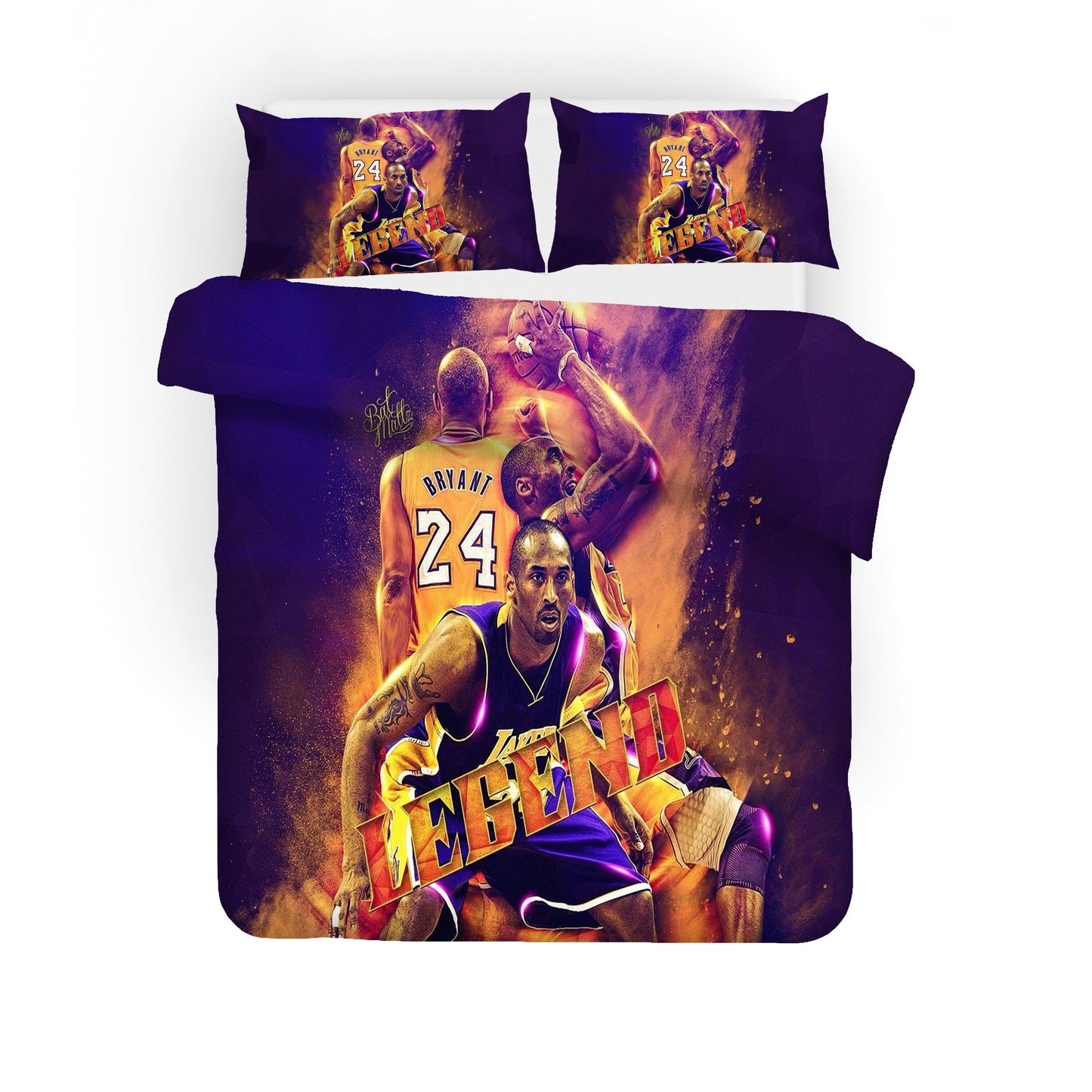 3D Basketball Star Quilt Cover Set Bedding Set Pillowcases 22