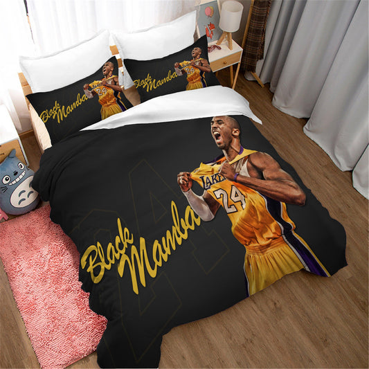 3D Basketball Star Quilt Cover Set Bedding Set Pillowcases 23