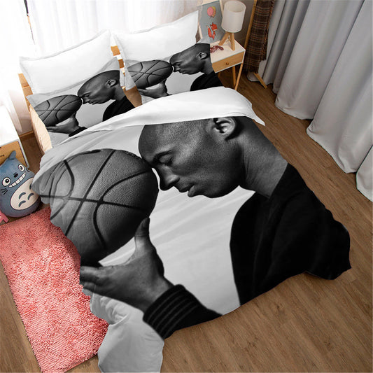 3D Basketball Star Quilt Cover Set Bedding Set Pillowcases 24