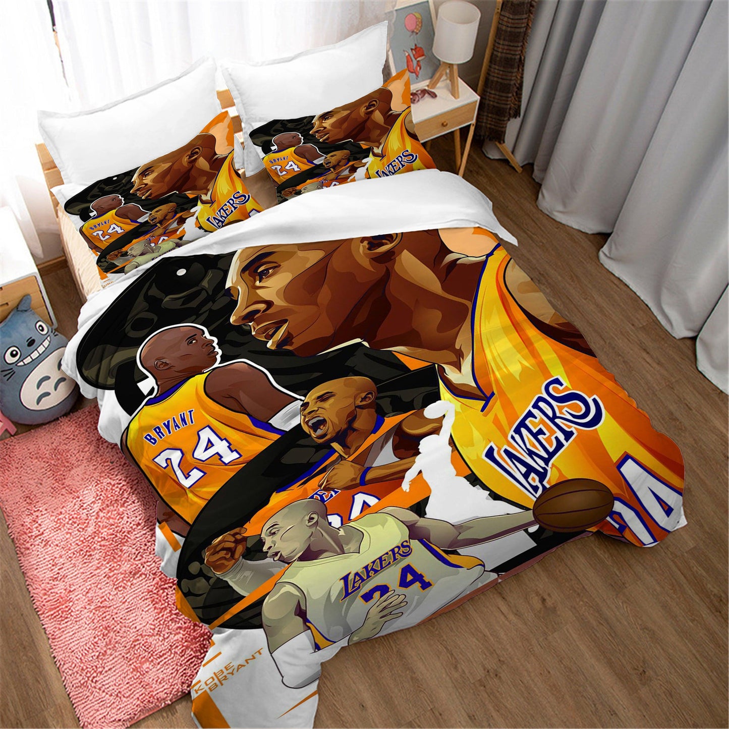 3D Basketball Star Quilt Cover Set Bedding Set Pillowcases 25