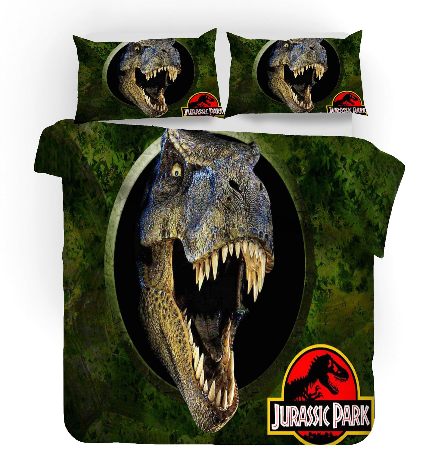 3D Animal Skeleton Jurassic Park Quilt Cover Set Bedding Set Duvet Cover Pillowcases 16