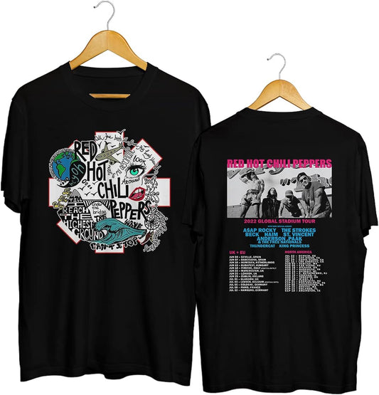 RHCP Love World Tour Shirt, Red Hot Chili Peppers 2022 World Tour Shirt, Red Hot Chili Peppers Shirt