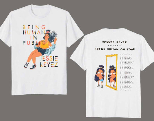 Jessie Reyez Being Human in Public On Tour 2022 T-Shirt