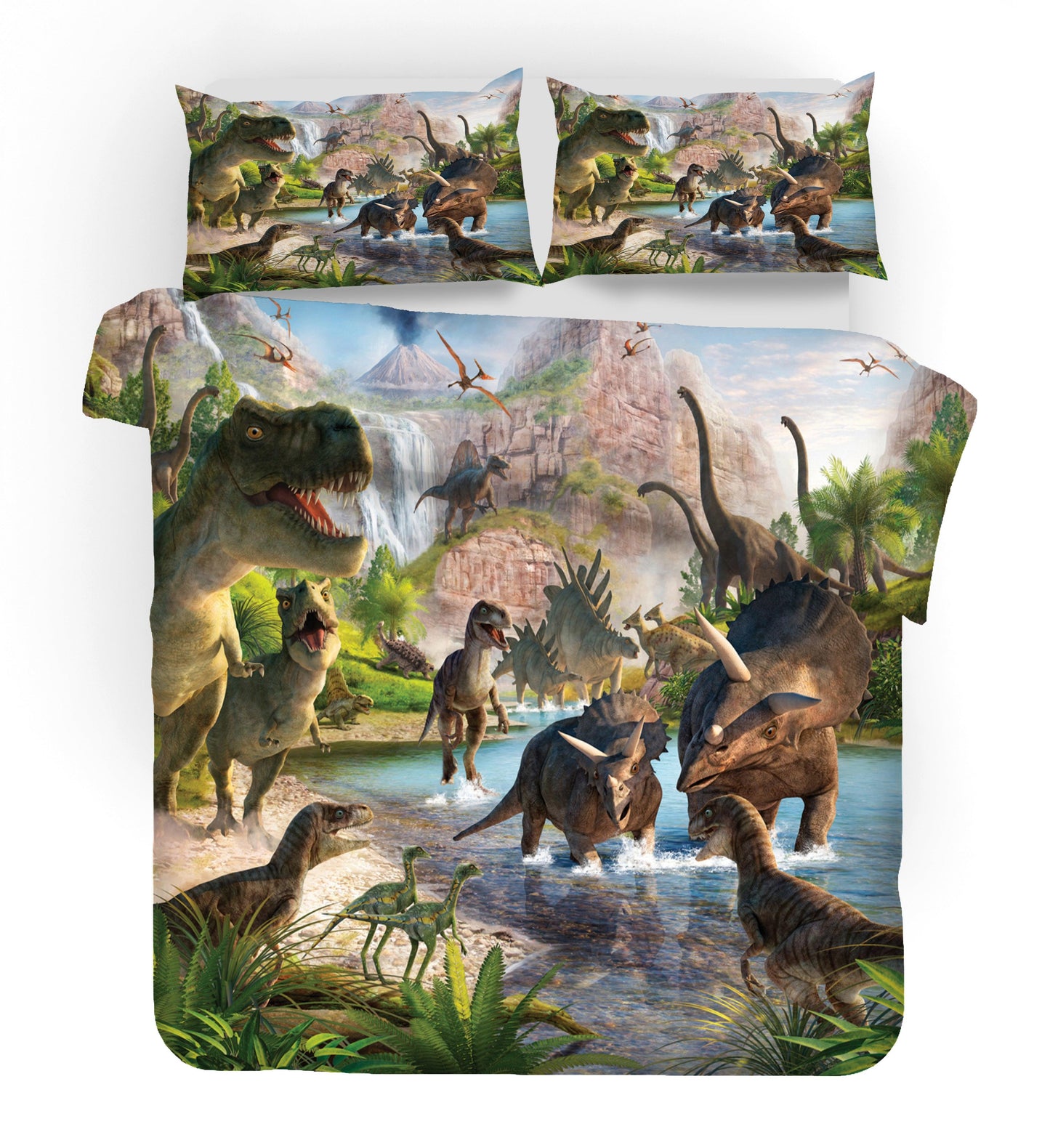3D Animal Skeleton Jurassic Park Quilt Cover Set Bedding Set Duvet Cover Pillowcases 17