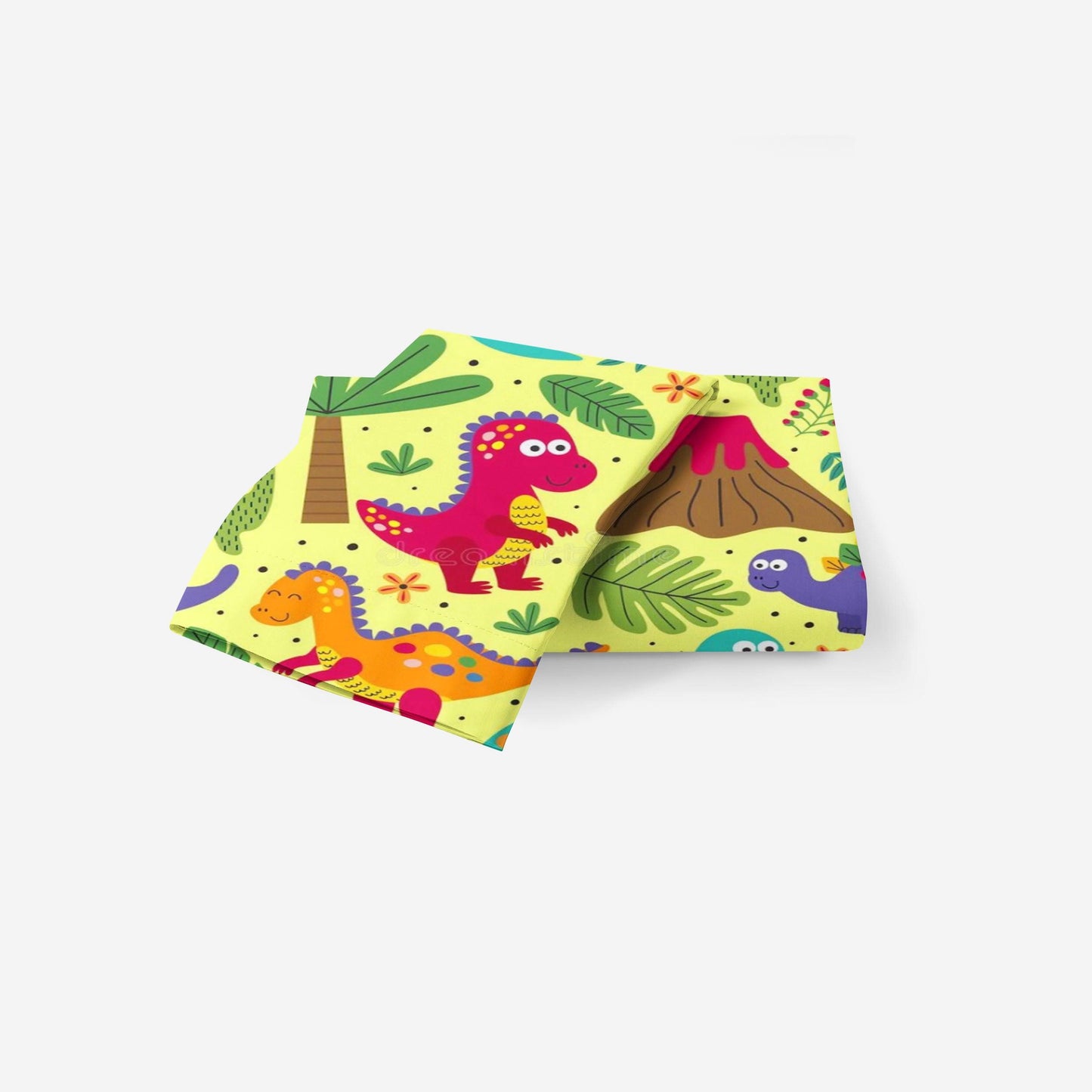 3D Cartoon Animal Dinosaur Coconut Tree Quilt Cover Set Bedding Set Duvet Cover Pillowcases 55