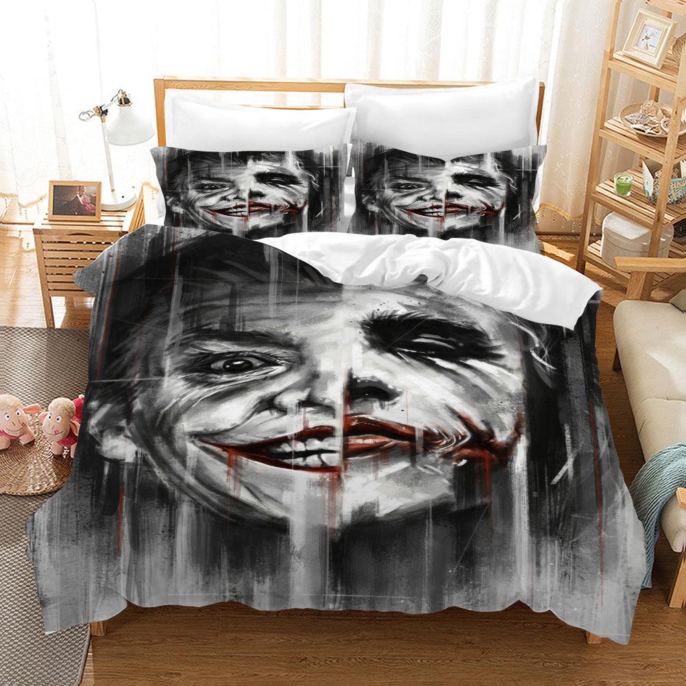 3D Abstract Clown Quilt Cover Set Bedding Set Pillowcases 159