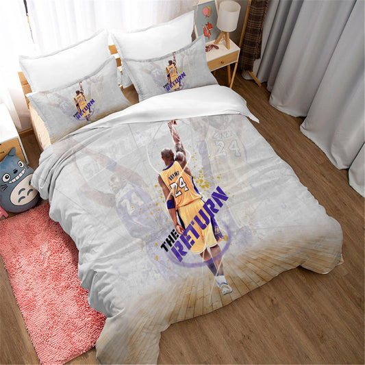 3D Basketball Star Quilt Cover Set Bedding Set Pillowcases 27